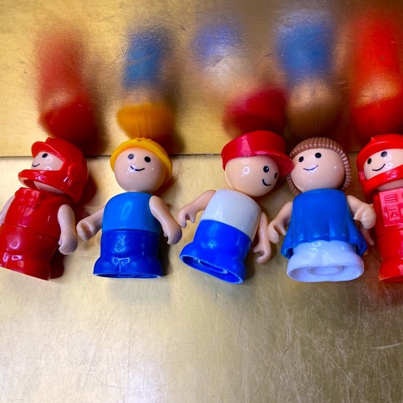 PLAYSKOOL LIL PLAYMATES 80’s GIRL, BOY, CONSTRUCTION WORKER, SPACE ASTRONAUTS 5 - Picture 5 of 11